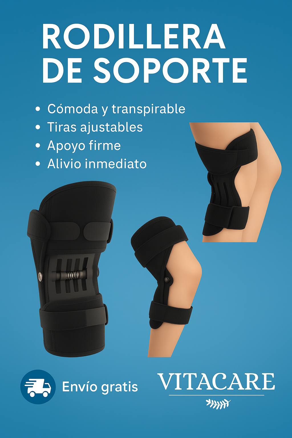 Articulación Apoyo Rodilla Rodillera- Vitacare